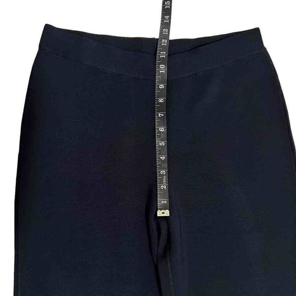 CHICO’S NWT Medium 8 Size 1 Black Chic Sweater Pant - Picture 8 of 11